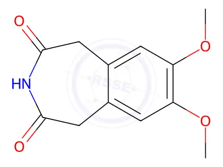Chemical structure of Ivabradine related compound 9