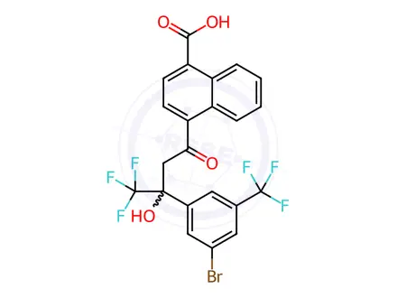 Chemical structure of Afoxolaner Impurity 4