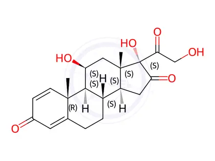 Chemical structure of Triamcinolone Hexacetonide Impurity 10