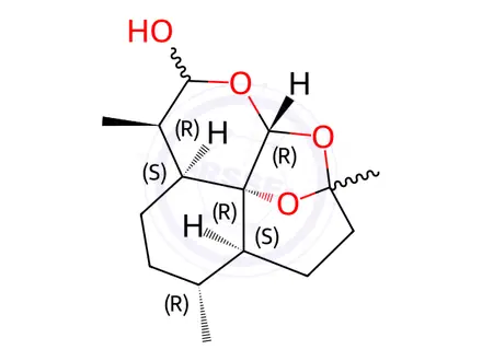 Chemical structure of Dihydroartemisinin Impurity 1
