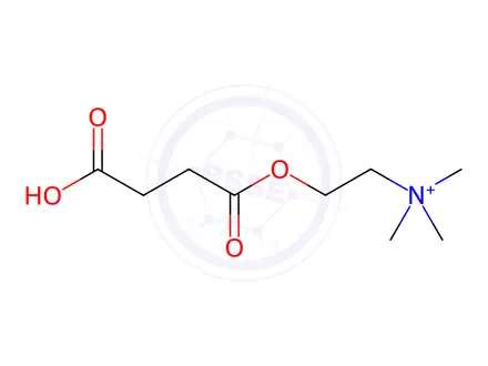 Chemical structure of Succinylcholine Chloride Dihydrate-Impurity B (Iodide Salt)