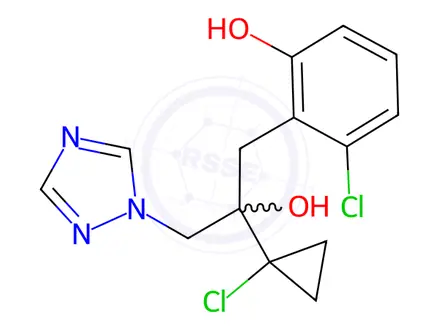 Chemical structure of Prothioconazole Impurity 3