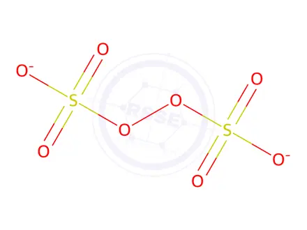 Chemical structure of Potassium peroxodisulfate