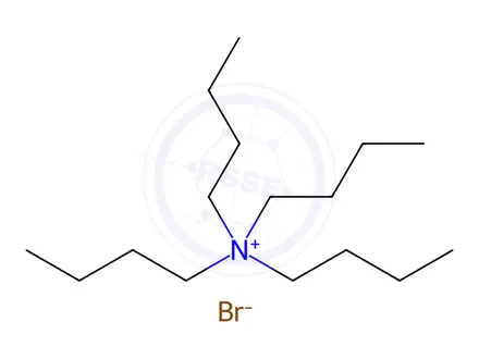 Chemical structure of Tetrabutylammonium bromide