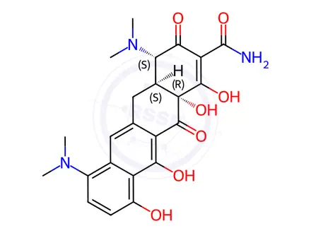 Chemical structure of Minocycline EP Impurity H