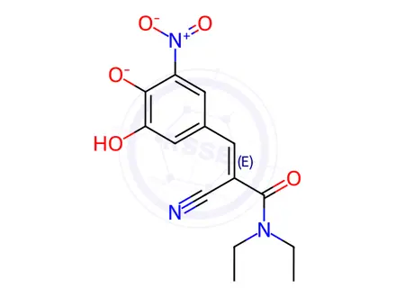 Chemical structure of Entacapone (sodiuM salt)