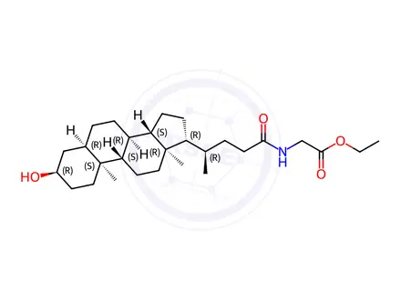 Chemical structure of Lithocholic acid Impurity 2
