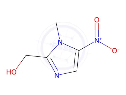 Chemical structure of Dimetridazole-2-hydroxy