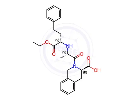 Chemical structure of Quinapril EP Impurity G