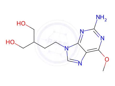 Chemical structure of Famciclovir impurity 3