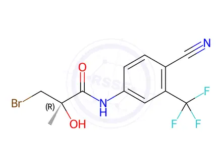 Chemical structure of Enobosarm Impurity 8