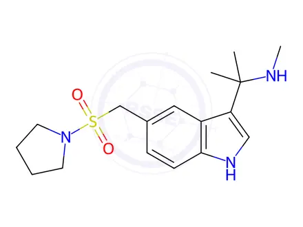 Chemical structure of Almotriptan Impurity 18