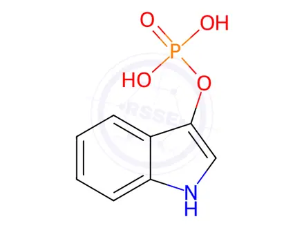 Chemical structure of 3-Indoxyl Phosphate, Di-p-Toluidinium Salt