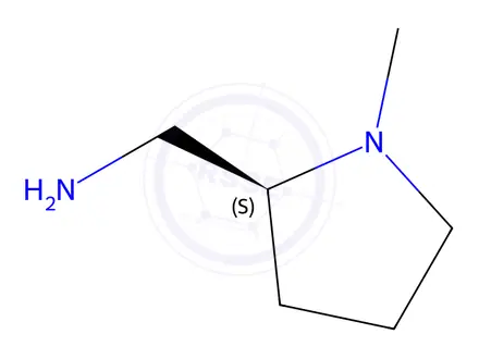 Chemical structure of Pyrrolidine, 2-(MethylaMinoMethyl)