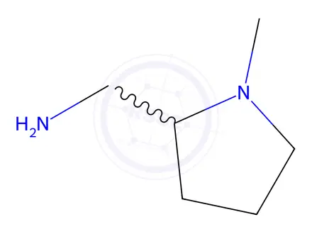 Chemical structure of [(1-methyl-2-pyrrolidinyl)methyl]amine dihydrochloride