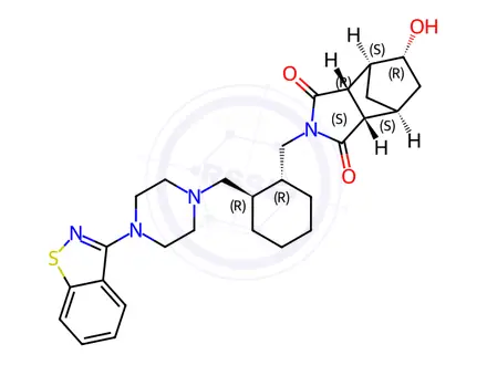 Chemical structure of Lurasidone Hydrochloride Impurity 120
