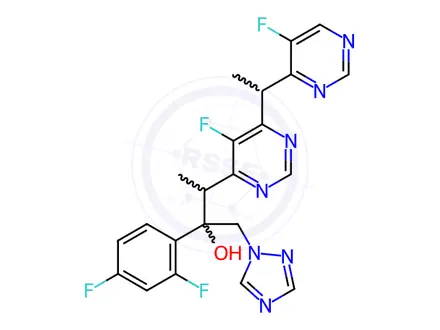 Chemical structure of Voriconazole Impurity 110