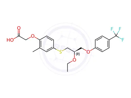 Chemical structure of Seladelpar