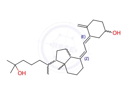 Chemical structure of Cholecalciferol Impurity 27