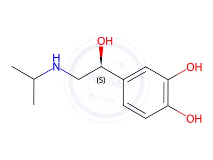 Chemical structure of Isoprenaline Hydrochloride Impurity 17