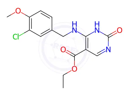 Chemical structure of Avanafil Impurity 19