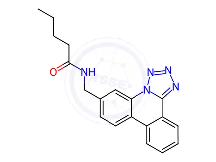 Chemical structure of Valsartan Impurity 132
