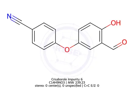 Chemical structure of Crisaborole Impurity 6