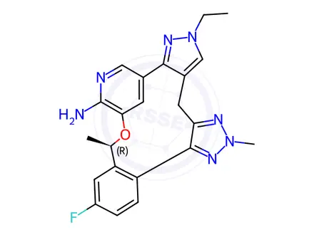 Chemical structure of Zidesamtinib Impurity 17