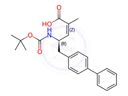 Chemical structure of LCZ696(valsartan + sacubitril) impurity 40