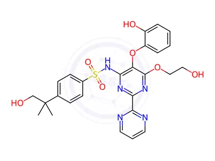 Chemical structure of Bosentan Impurity 12