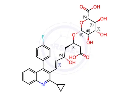 Chemical structure of Pitavastatin Calcium Impurity 68