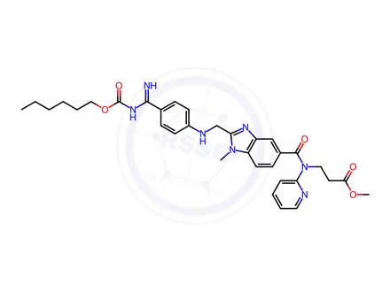 Chemical structure of Dabigatran impurity O
