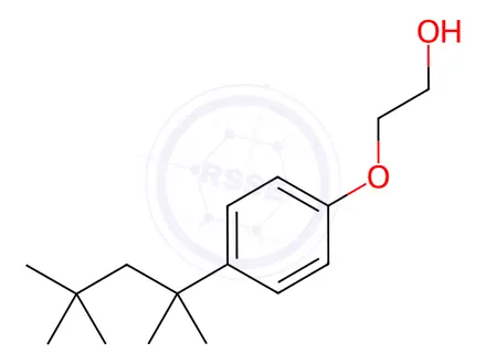 Chemical structure of POE(9 to 10) tert-Octylphenyl ether