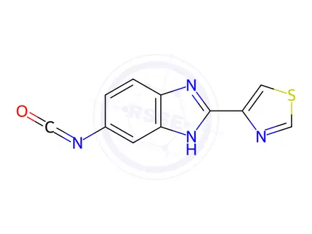 Chemical structure of Thiabendazole Impurity 12