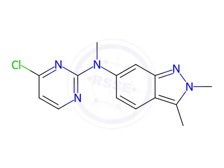 Chemical structure of Parahappani impurity 50