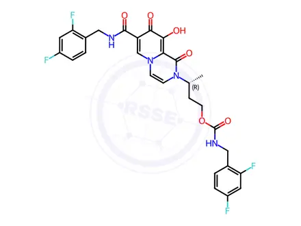 Chemical structure of Dolutegravir Impurity 14