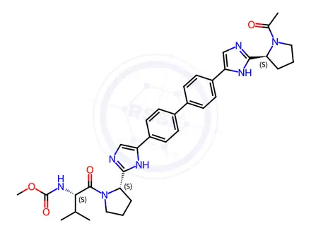 Chemical structure of Daclatasvir Hydrochloride Impurity 4
