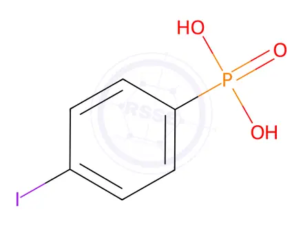 Chemical structure of (4-Iodophenyl)phosphonic acid