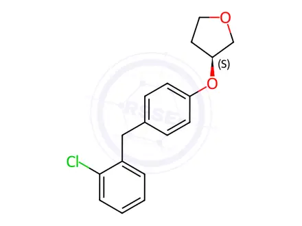 Chemical structure of Empagliflozin Impurity 10