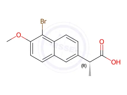 Chemical structure of Naproxen Impurity 42