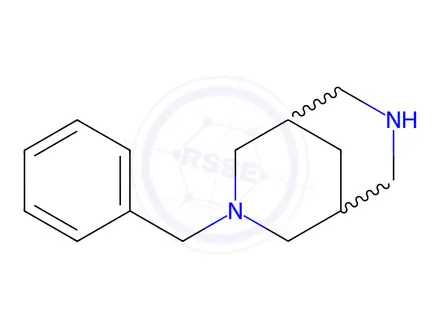 Chemical structure of 3-Benzyl-3,7-diazabicyclo[3.3.1]nonane dihydrochloride