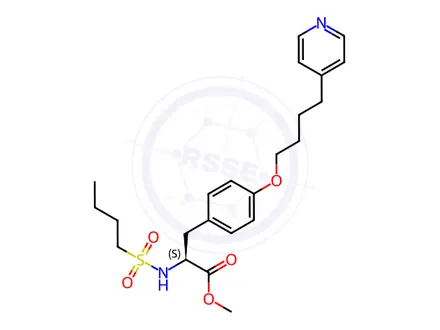 Chemical structure of Tirofiban Hydrochloride Impurity 57
