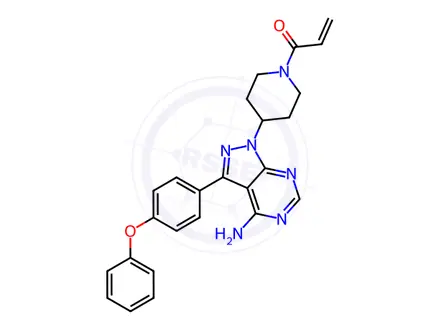 Chemical structure of Ibrutinib Impurity 34