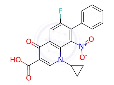 Chemical structure of Garenoxacin Impurity 1
