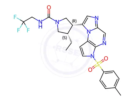 Chemical structure of Upadacitinib Impurity 109