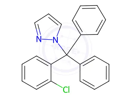 Chemical structure of Clotrimazole Impurity 8