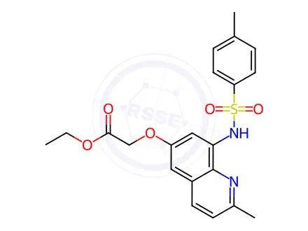 Chemical structure of Zinquin Ethyl Ester