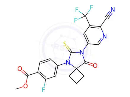 Chemical structure of Apalutamide Impurity 22