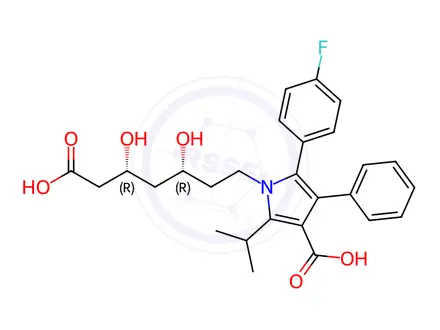 Chemical structure of Atorvastatin impurity 22