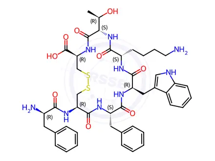 Chemical structure of Octreotide Impurity 36